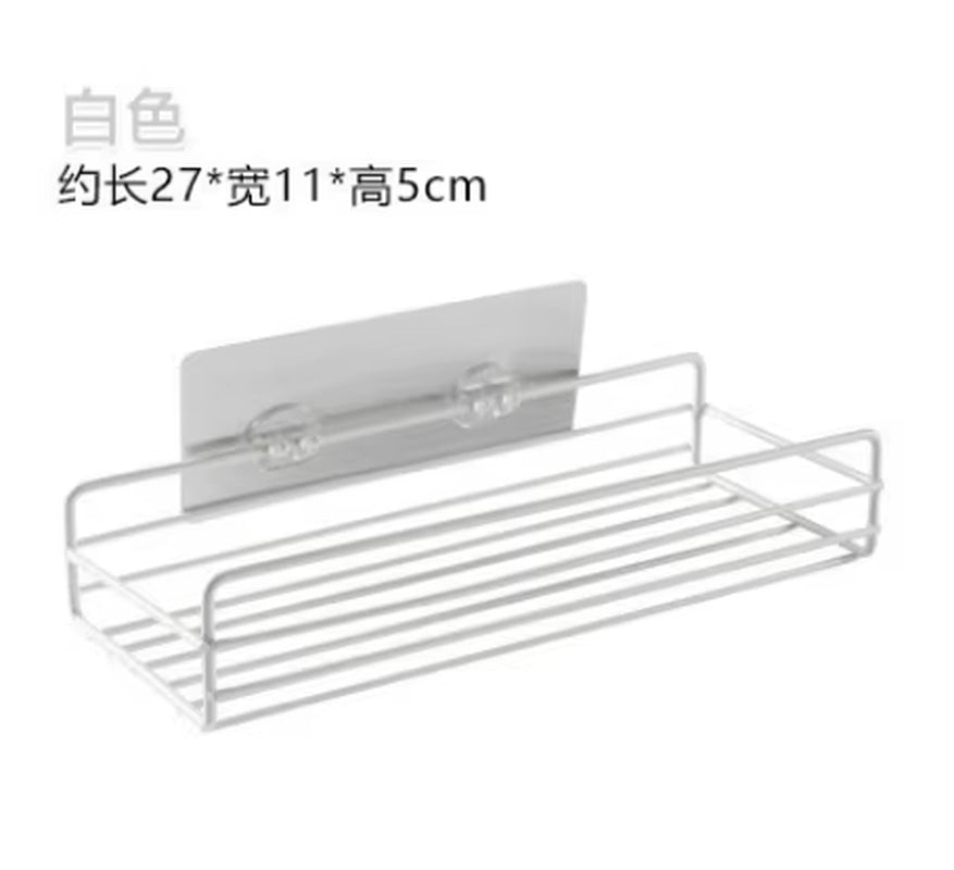 Cesta de Almacenamiento de Hierro Forjado – Organizador Decorativo para Cocina, Baño o Escritorio